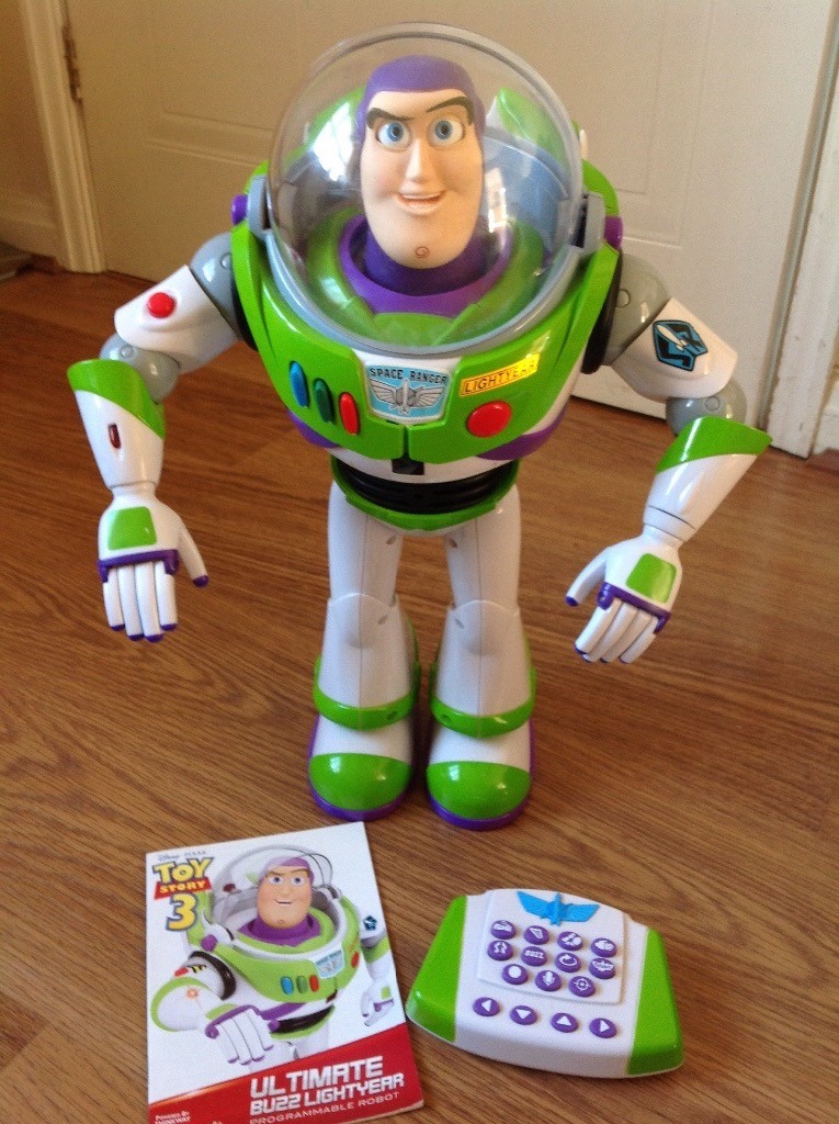 buzz lightyear remote control robot